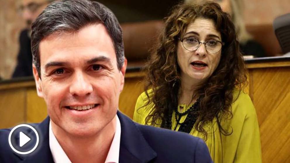 El presidente del Gobierno, Pedro Sánchez, y la ministra de Hacienda, María Jesús Montero.