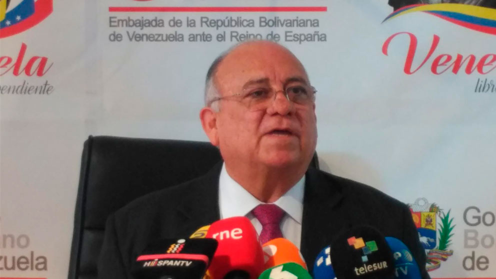 Mario Isea, embajador venezolano nombrado por el régimen de Nicolás Maduro. Foto: EP