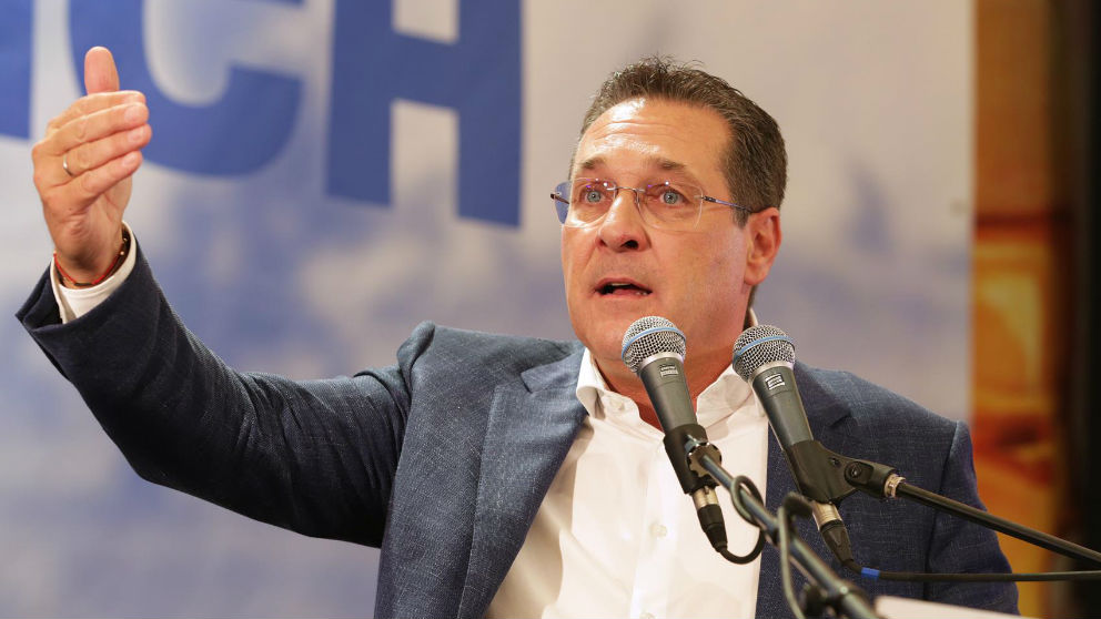 El vicecanciller de Austria, Heinz-Christian Strache, ha presentado su dimisión