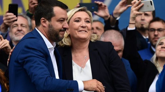 matteo-salvini-y-marine-le-pen-elecciones-europeas-2019