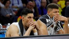 Gustavo Ayón, junto a Tavares en la Final Four. (EFE)