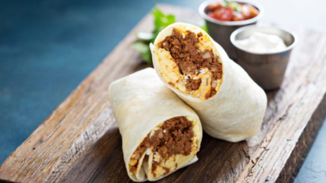 Burritos de carne con un toque de chili: receta de comida mexicana