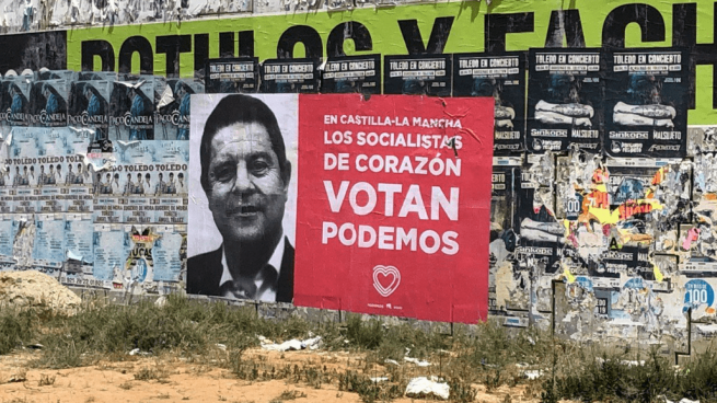 Los podemitas manchegos usan a Page para hacer campaña: «Los socialistas de corazón votan a Podemos»