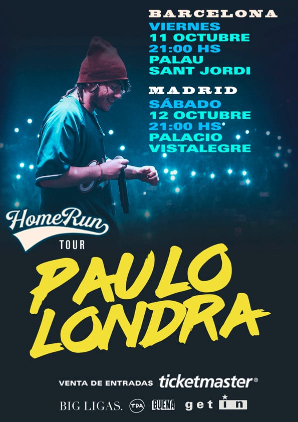 Paulo Londra confirma su gira por España Fechas, ciudades y cómo conseguir las entradas