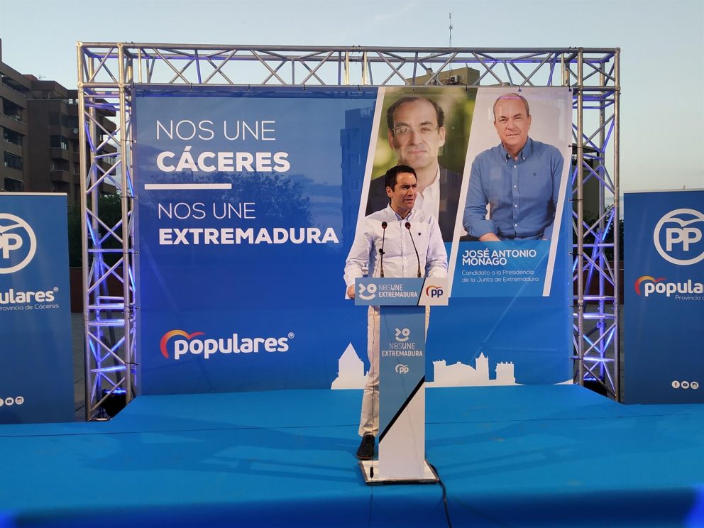 Teodoro García Egea, dirigente del PP. @EP