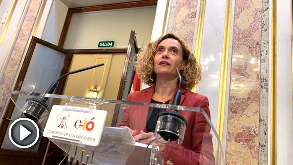 Batet, este jueves, tras la reunión de la Mesa. Foto: Joan Guirado