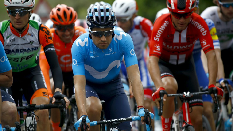 Mikel Landa, en el Giro de Italia. (AFP)