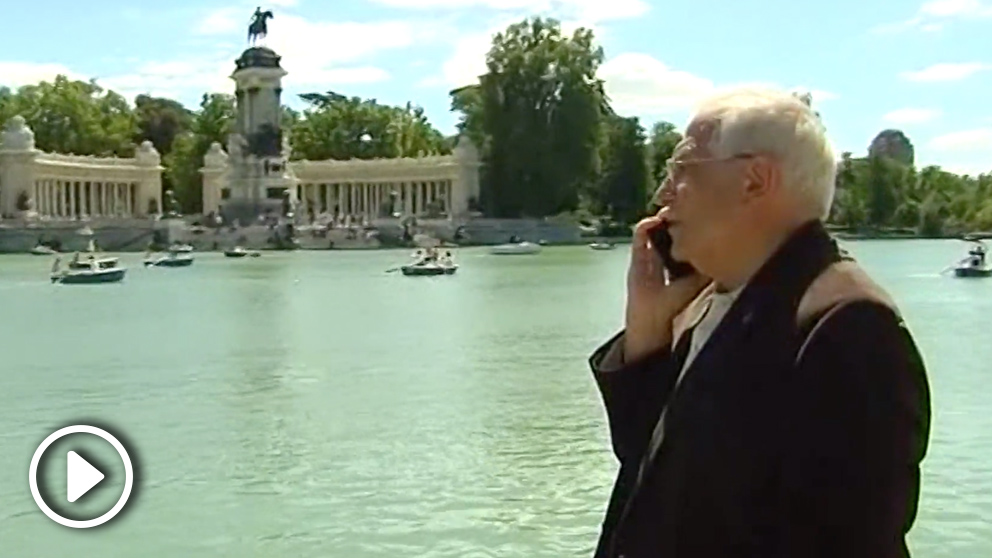 Borrell en El Retiro