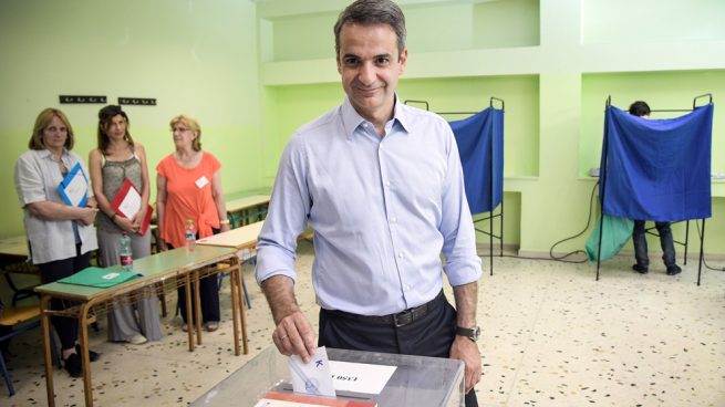 Los conservadores apuntan a ser la fuerza más votada en Grecia con gran ventaja sobre Syriza