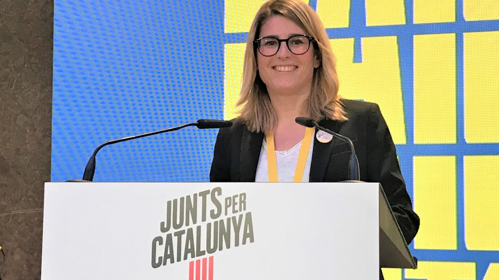 La número dos de la lista de JxCat en Barcelona, Elsa Artadi. Foto: EP