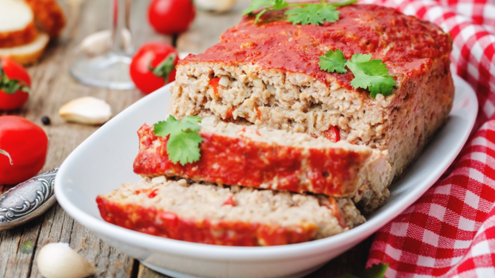 Receta de pudín de carne a las finas hierbas