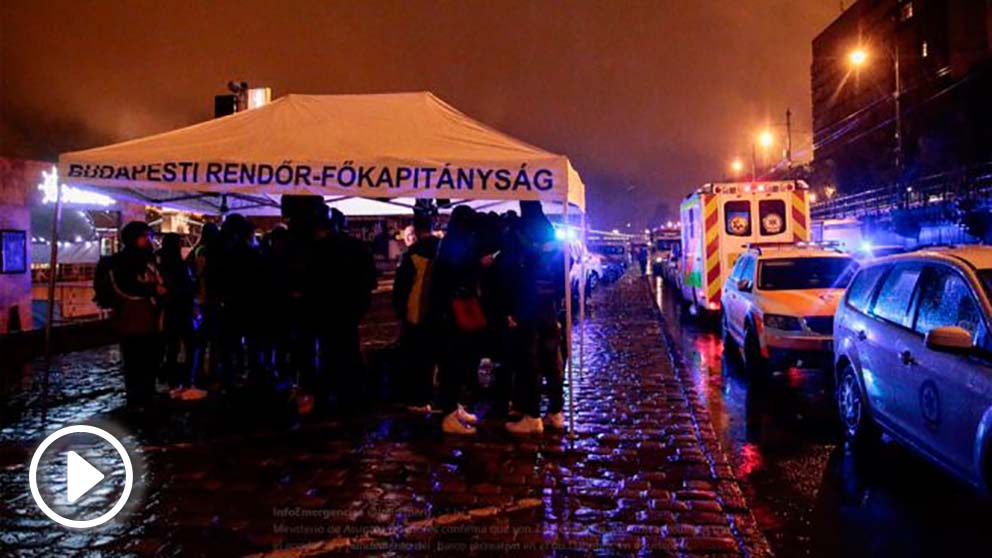 Servicios de emergencia en el Danubio (Foto: Infoemergencias)
