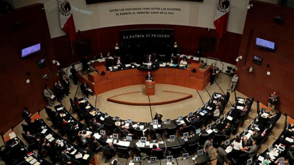 Senado de México. Foto: Europa Press