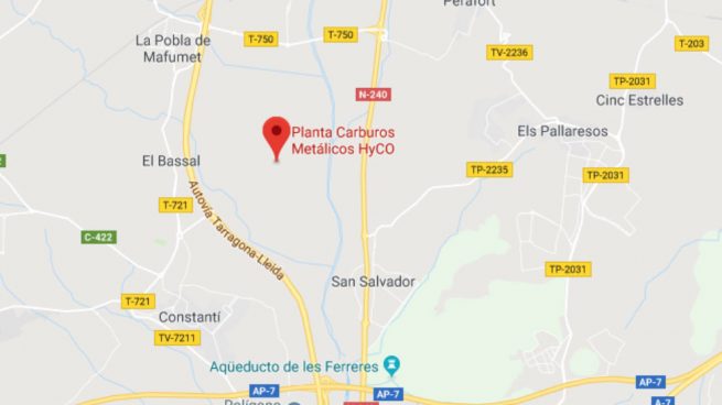 Muere un trabajador y otro se encuentra en estado crítico por una fuga de amoníaco en una fábrica de Tarragona