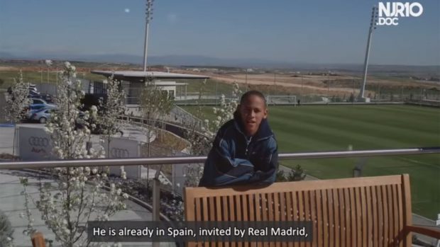 Salen a la luz fotos inéditas de Neymar en su prueba con el Real Madrid