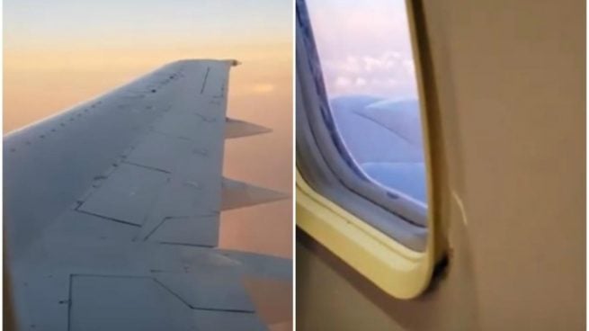 Un vídeo de Facebook muestra el descuido en un avión de pasajeros