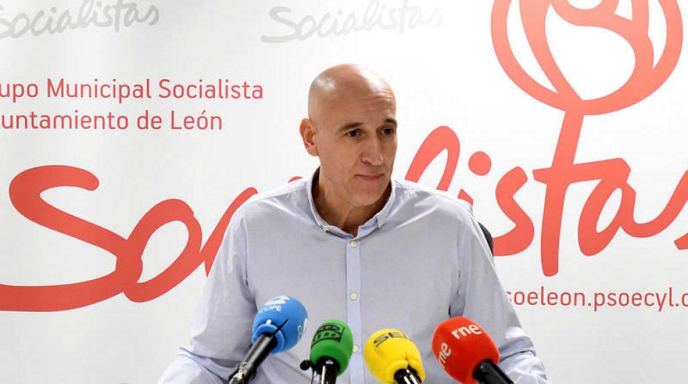 José Antonio Díez, candidato del PSOE al Ayuntamiento de León @EFE