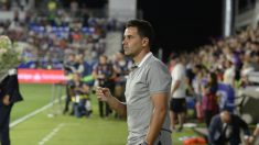 Míchel, entrenador del Huesca (Sociedad Deportiva Huesca)
