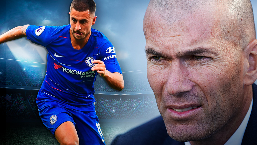 Zidane tiene un plan para Hazard.