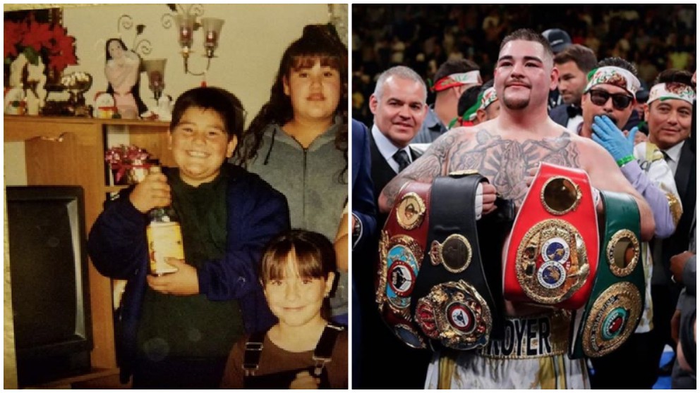 Andy Ruiz, el flamante nuevo campeón del mundo de los pesados.