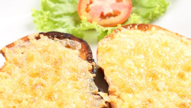 Receta de Tostada galesa de queso