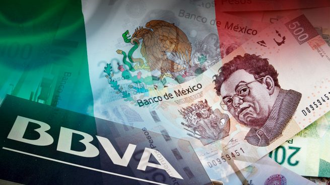 BBVA reacciona ante la crisis en México y se cubre al 75% del peso azteca