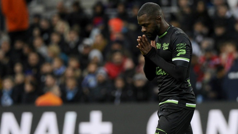 El futbolista Yannis Salibur, detenido en Palma. (AFP)