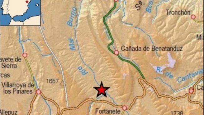 Dos terremotos sacuden la provincia de Teruel: el primero en Celadas y el segundo en Fortanete