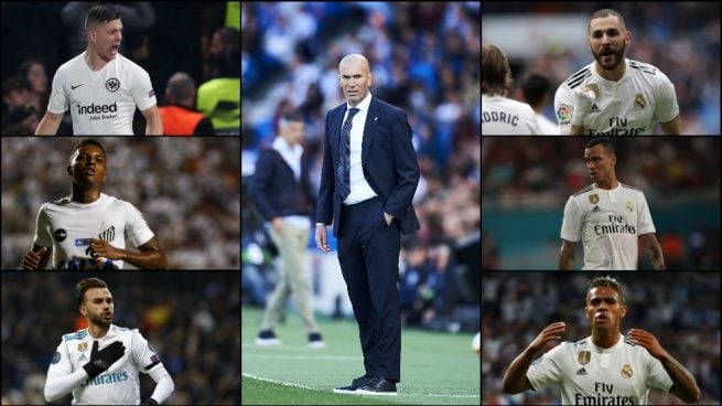 A Zidane le sobran nueves