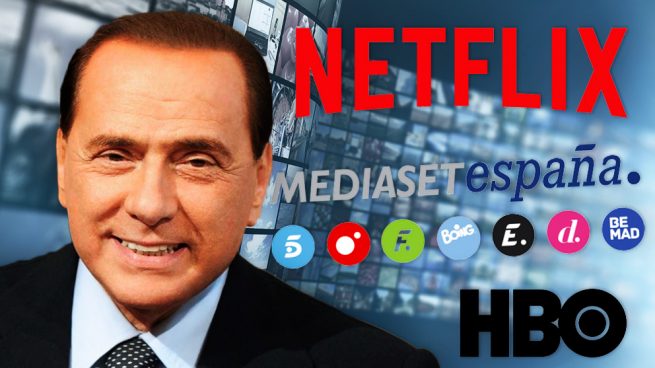 Berlusconi integra Mediaset España en la matriz para plantar cara a Netflix y HBO