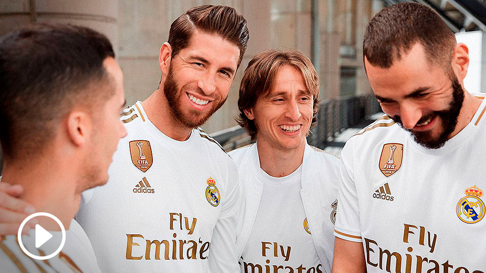 Real Madrid: El Madrid presenta la primera camiseta de la próxima temporada