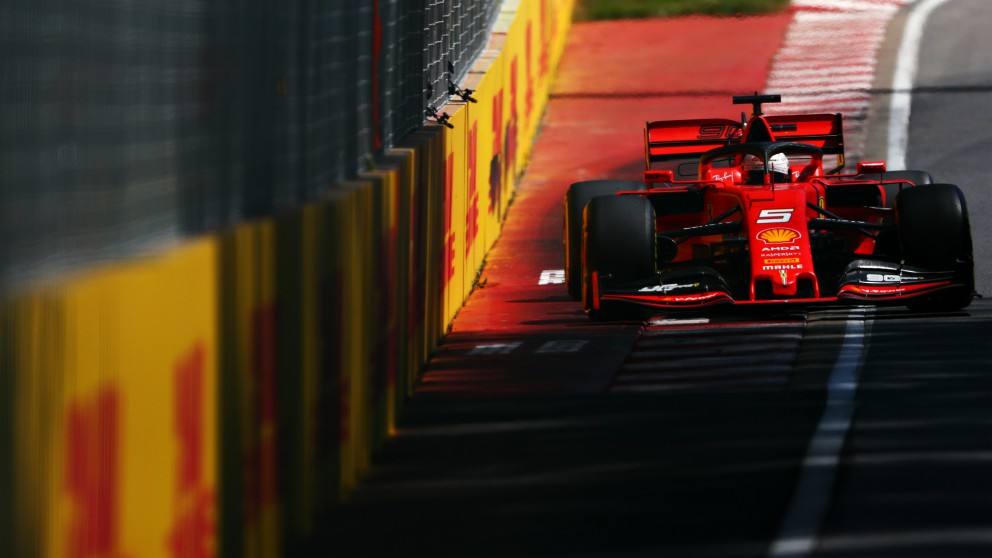 Vettel saldrá desde la pole en Canadá. (AFP)