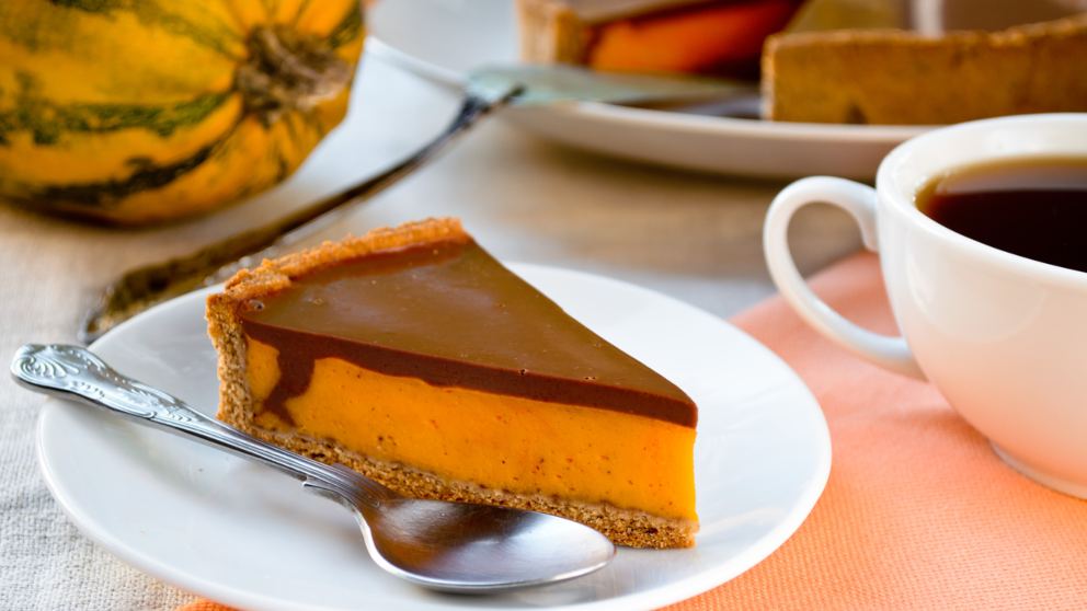 Receta de Tarta de flan y galletas