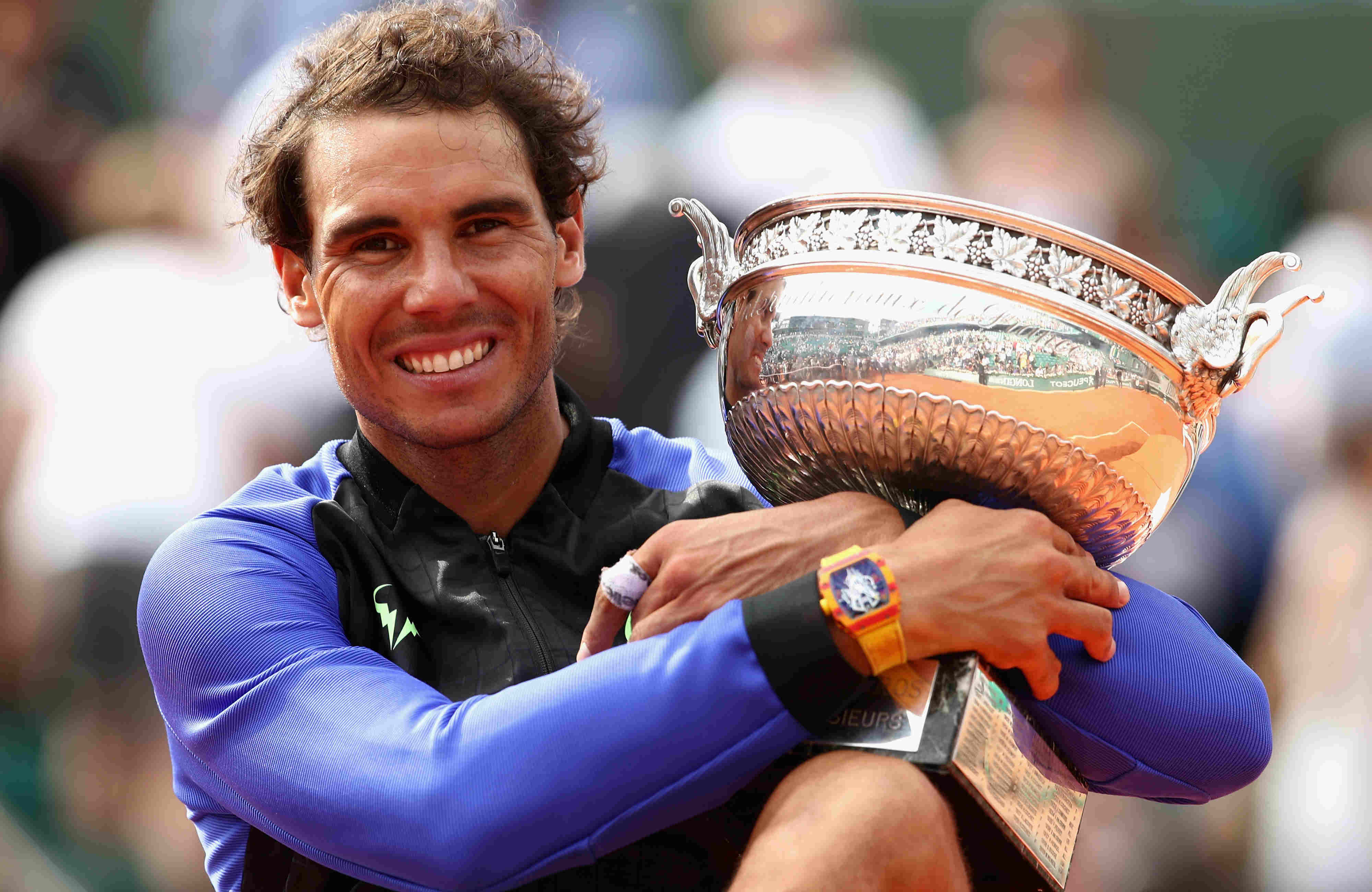 Las 12 fotos para el recuerdo de Rafa Nadal en Roland Garros