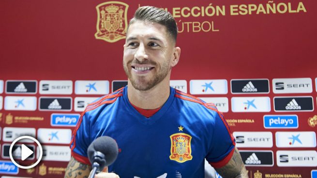 En Directo: Rueda De Prensa De Sergio Ramos Y Robert Moreno