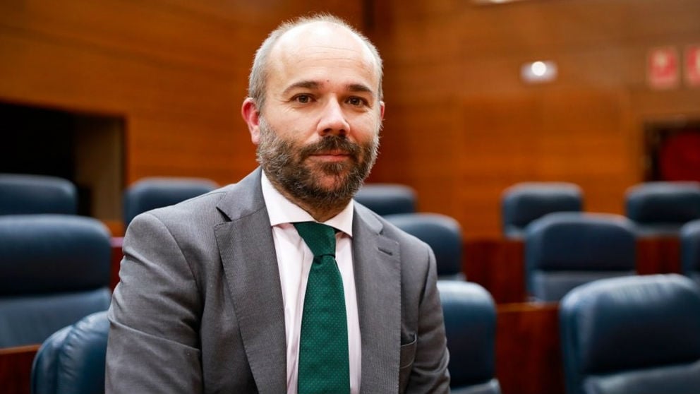 El diputado de Ciudadanos en la Asamblea de Madrid Juan Trinidad.