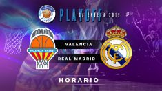 Semifinales Playoff Liga Endesa 2019: Valencia Basket – Real Madrid | Horario del partido de baloncesto de Liga Endesa.