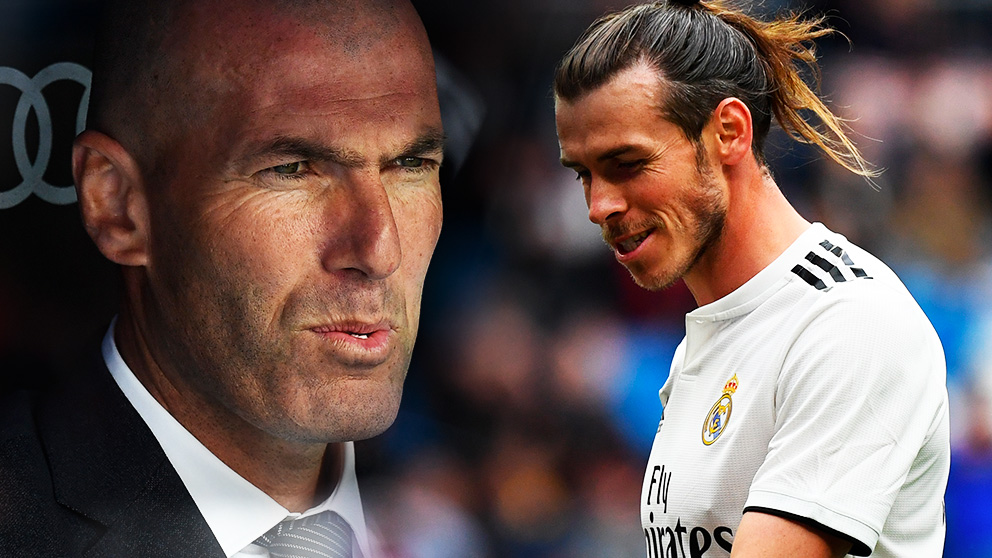 Zidane y Gareth Bale.