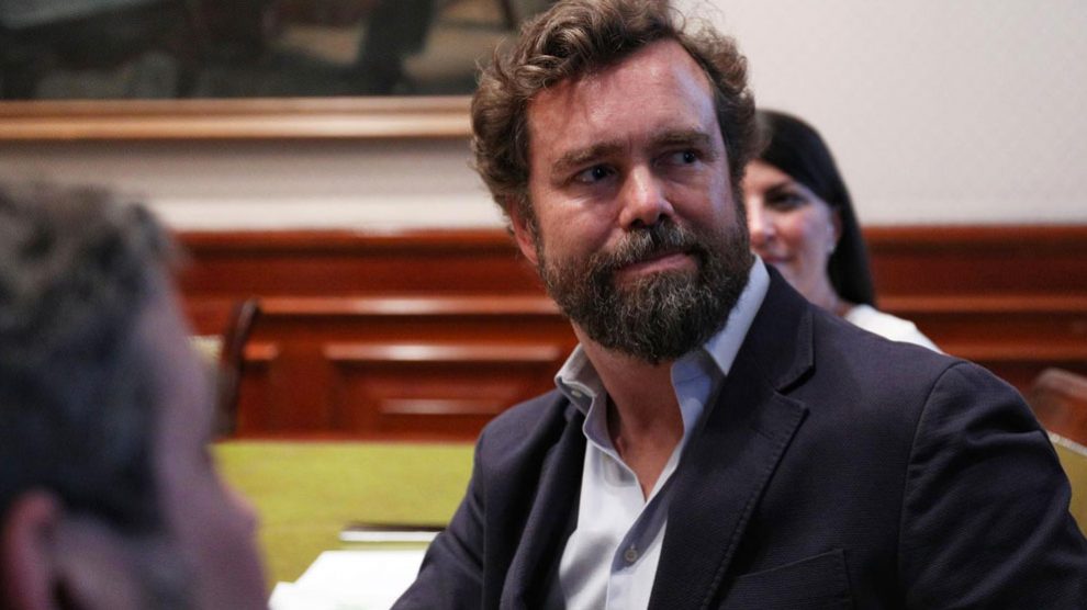 El portavoz de Vox en el Congreso, Iván Espinosa de los Montero. Foto: EP