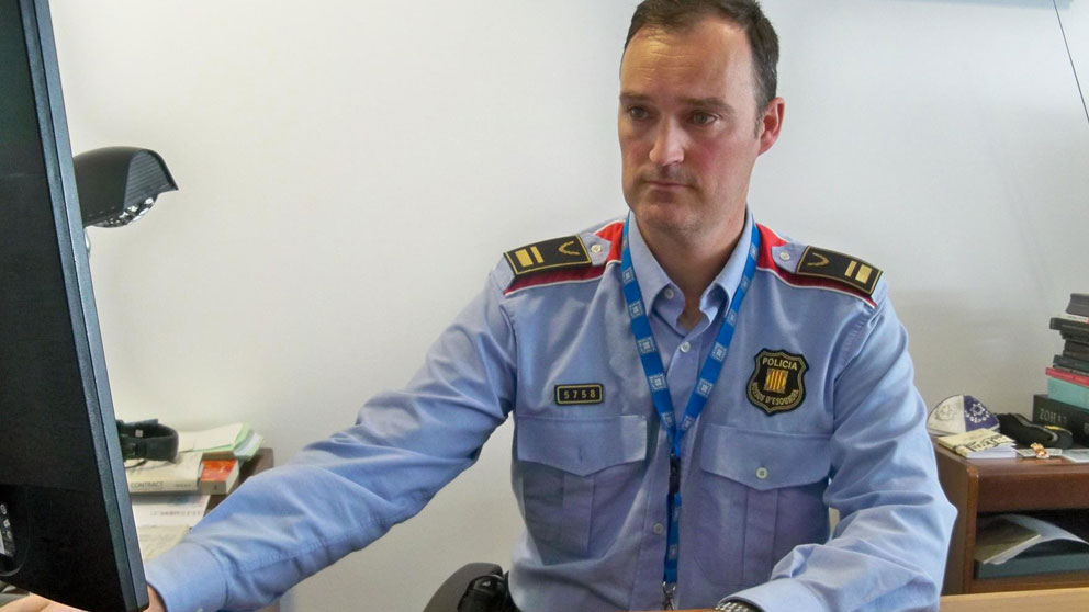 El jefe de los Mossos d’Esquadra, Eduard Sallent. Foto: EP