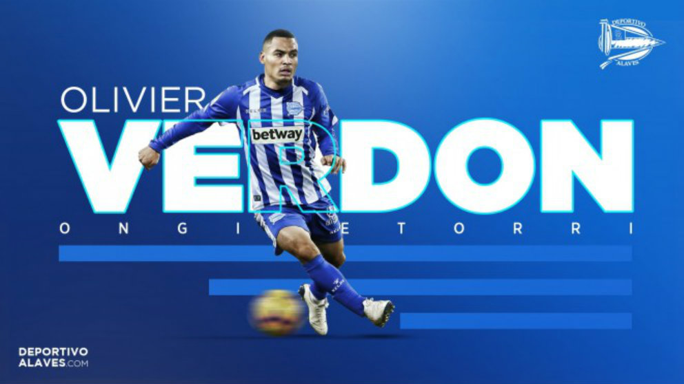 Olivier Verdon, nuevo fichaje del Alavés (Deportivo Alavés)