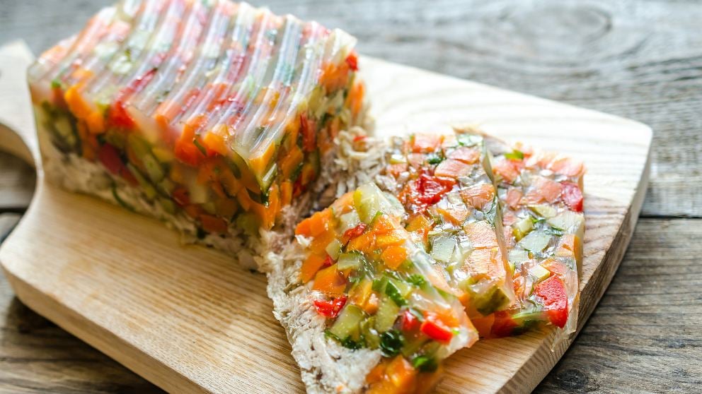 Receta de Galantina de pavo y verduras