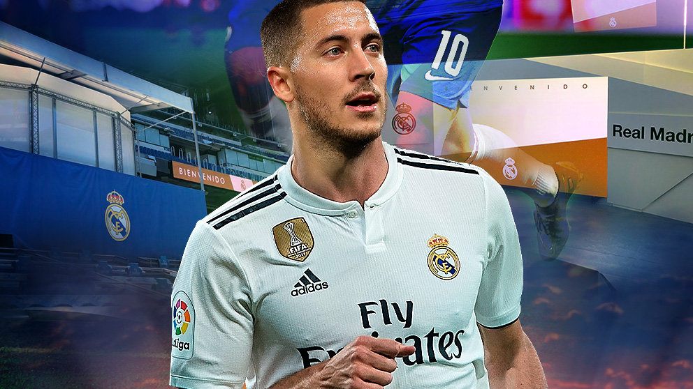 El Real Madrid prepara la presentación galáctica de Hazard.