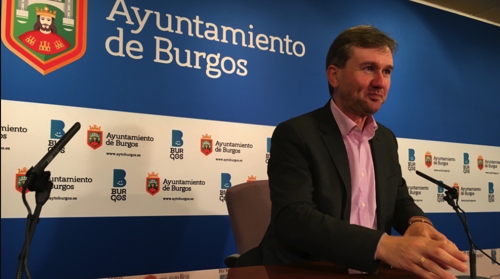 Javier Lacalle, alcalde de Burgos. (Foto. Europa Press)