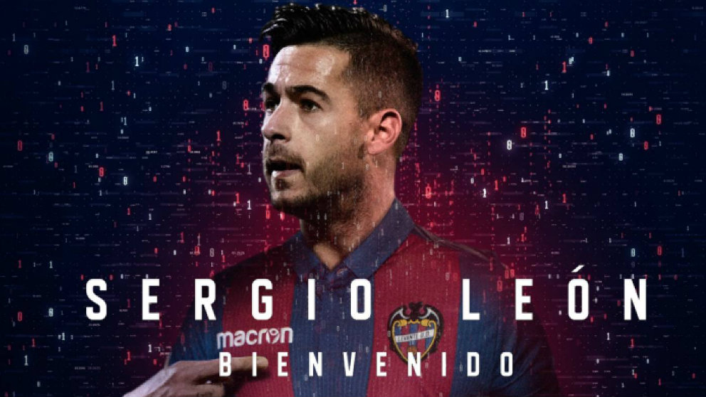 Sergio León, nuevo fichaje del Levante (Levante Unión Deportiva)
