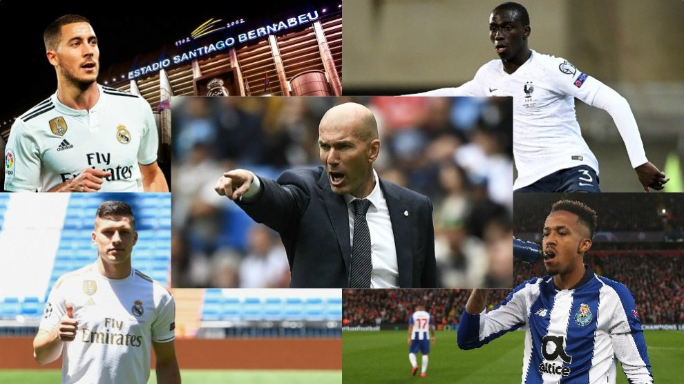 Hazard, Mendy, Jovic y Militao, los primeros fichajes del Real Madrid de Zidane.