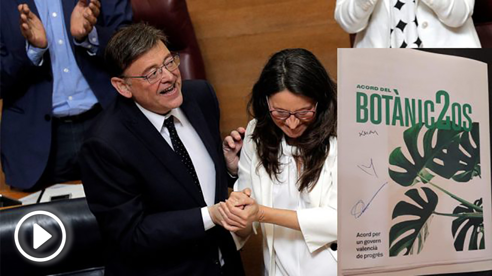 Ximo Puig, Mónica Oltra y el segundo pacto del botánico.