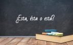 Cómo se escribe esta, está o ésta
