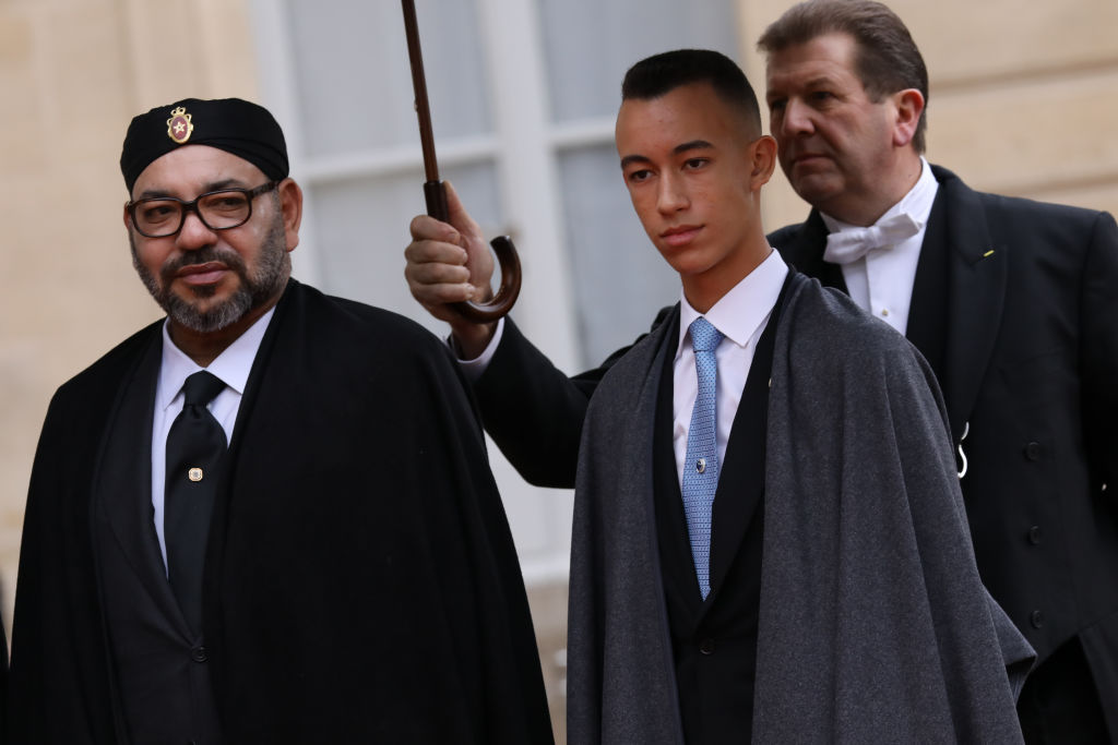 Mohammed VI y Moulay Hassan, rey y príncipe de Marruecos. @Getty