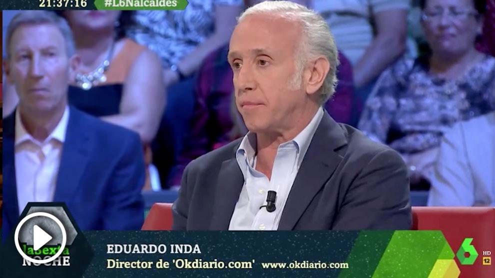 Eduardo Inda en La Sexta Noche.